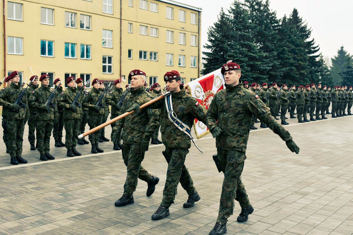 Wojskowi zo przysig w Wolborzu