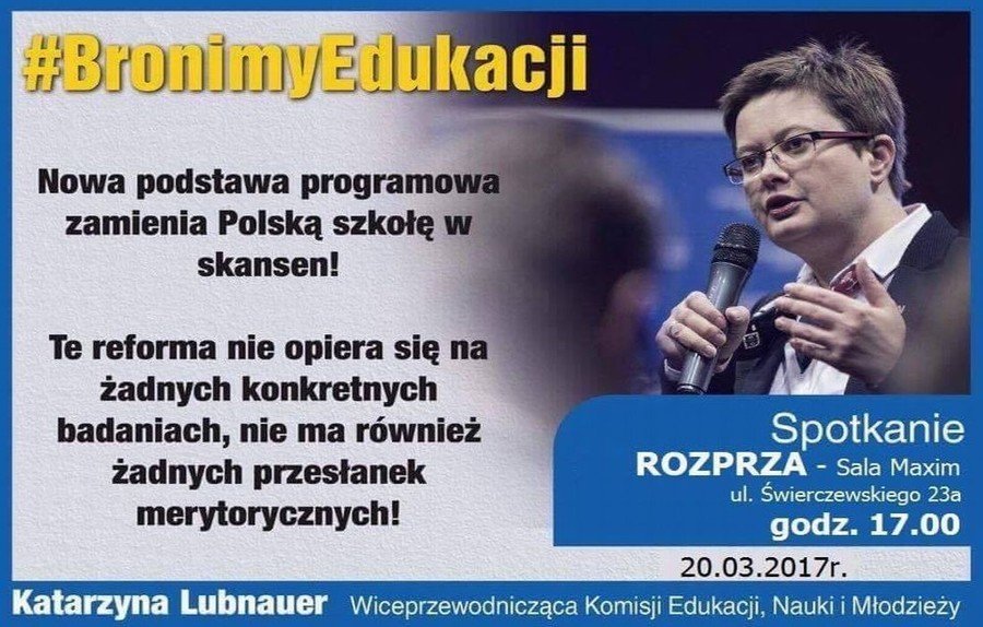 Posanka Nowoczesnej przyjedzie do Rozprzy 