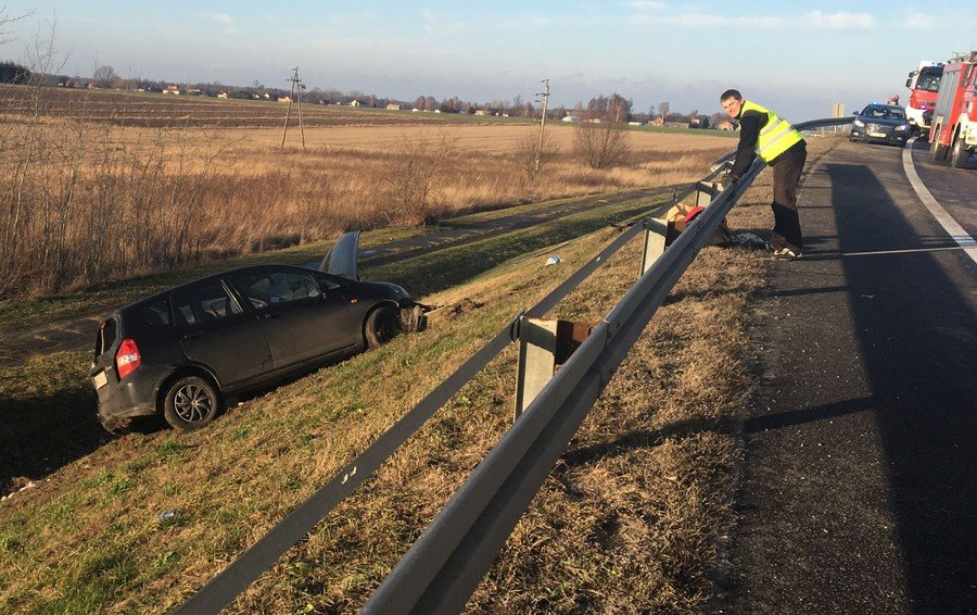 S8/A1. Trzy kolizje w jednym miejscu