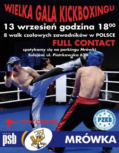 Wielka Gala Kickboxingu w Sulejowie