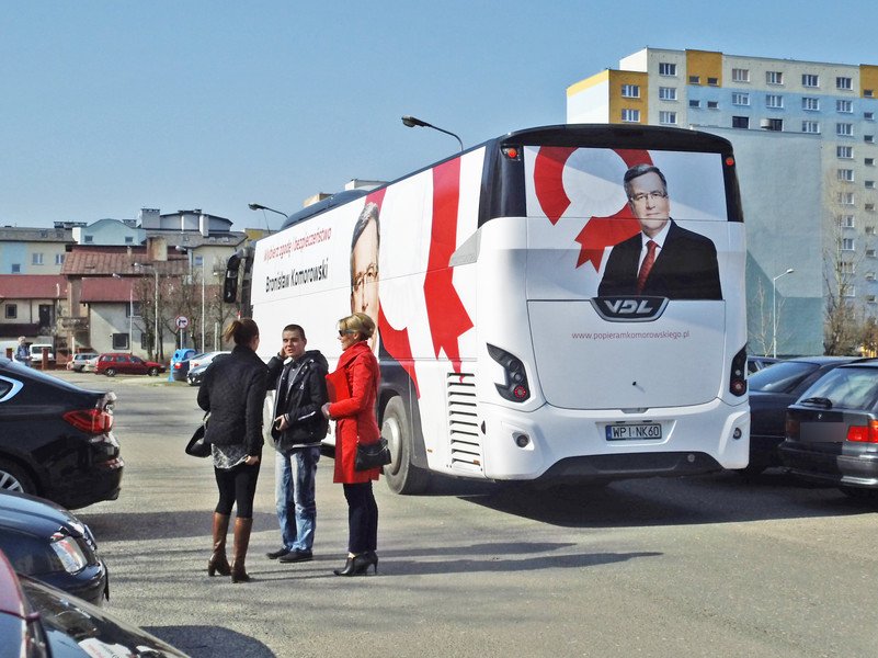 Bronkobus zajecha do Piotrkowa