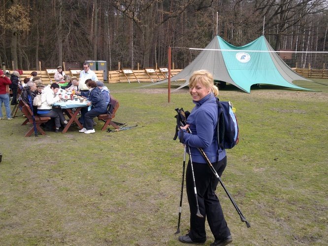 A 60 osb uczestniczyo w wiosennym rajdzie