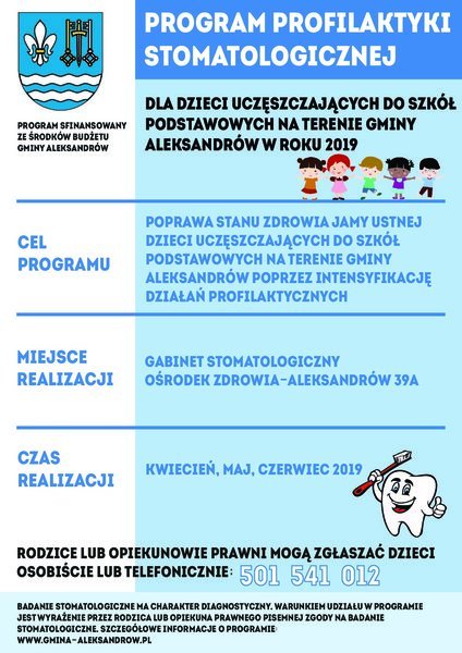 Aleksandrw. Program profilaktyki stomatologicznej