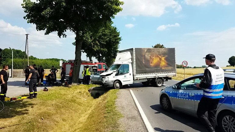 Kierowca wymusi pierwszestwo. Zgina jedna osoba 