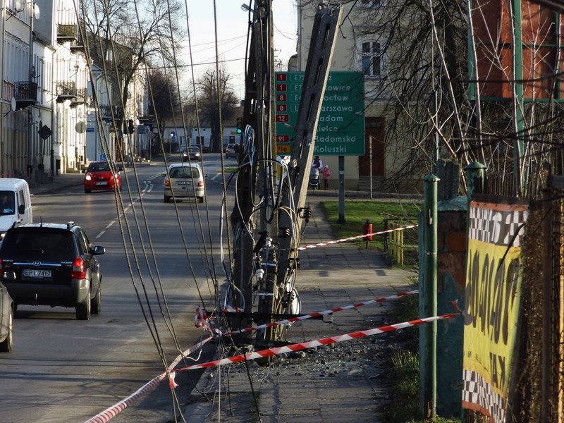 miertelny wypadek na Wojska Polskiego