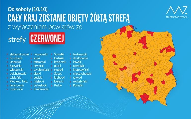 Od soboty caa Polska 