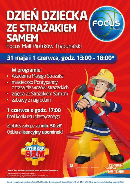 „Dzie Dziecka ze Straakiem Samem” w Focus Mall