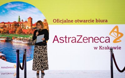 Nowe biuro AstraZeneca w Krakowie poprowadzi operacje na skal wiatow