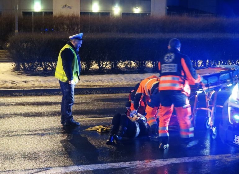 Dwie osoby zatrzymane w sprawie potrcenia w al. Pisudskiego 