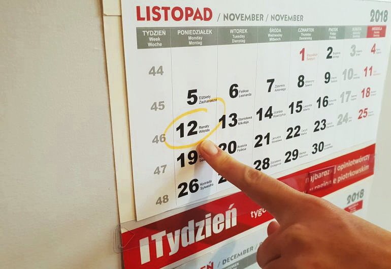 12 listopada dniem wolnym od pracy. Niedwiedzia przysuga rzdu?