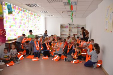 Dzieci z Piotrkowa obdarowane przez GDDKiA