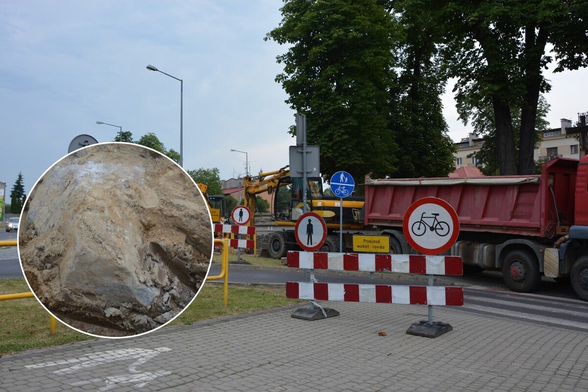 Remont eromskiego w Piotrkowie. Czy wielki gaz opni prac?