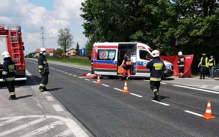 miertelny wypadek w Kruszowie. Nie yje rowerzysta [AKTUALIZACJA]