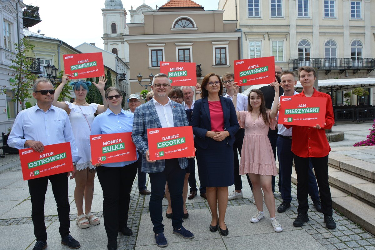 Czworo piotrkowian na licie Nowej Lewicy