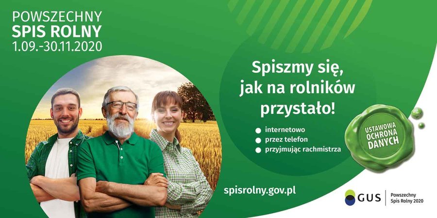 Spiszmy si jak na rolnikw przystao! – czyli Powszechny Spis Rolny 2020