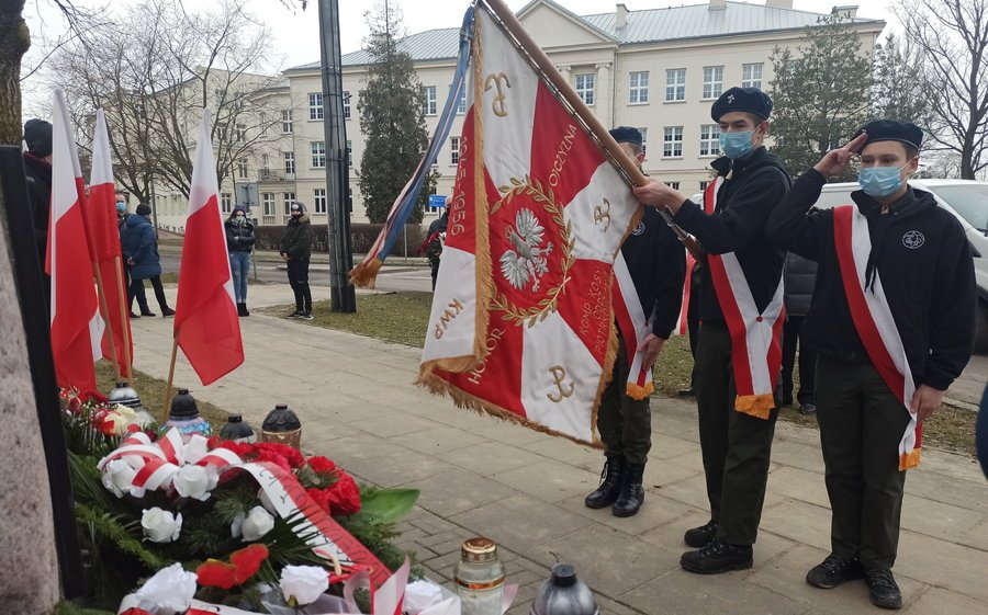 Uczcili pami onierzy Wykltych