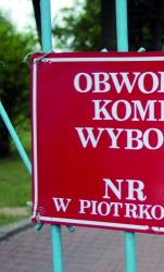 Piotrkw: Wybory przebiegy bez incydentw?