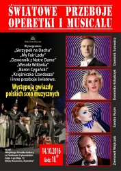 Przeboje operetki i musicalu wkrtce w MOK-u