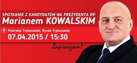 Kolejny kandydat na prezydenta RP odwiedzi Piotrkw 