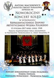 Minister Antoni Macierewicz zaprasza na koncert