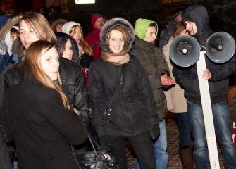 Piotrkw: Kolejny protest w obronie IV LO