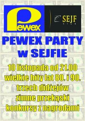 Pewex Party w Sejfie
