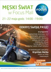 „Mski wiat” w Focus Mall Piotrkw Trybunalski