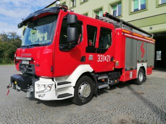Nowy wóz piotrkowskich strażaków