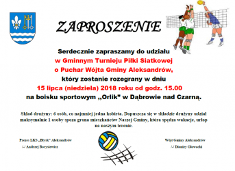 Turniej siatkwki w Dbrowie nad Czarn