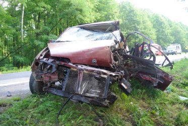 Szczercw: Kierowca nie przey wypadku