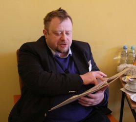 Olaf Lubaszenko w piotrkowskiej szkole