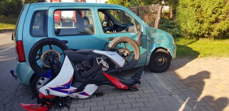 Zderzenie w Gorzkowicach. 88-letni kierowca wymusi pierwszestwo