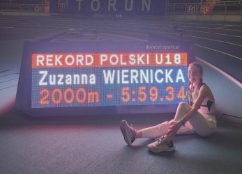 Zuzanna Wiernicka bije kolejne rekordy
