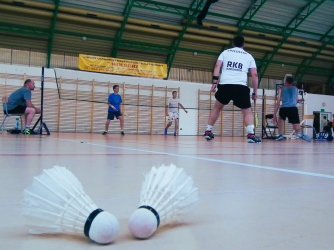 Pierwszy turniej badmintona w Wolborzu
