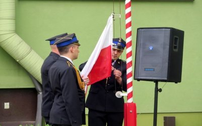 Straacy uczcili Dzie Flagi Rzeczpospolitej Polskiej