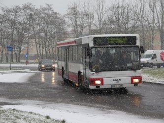 Atak zimy w Piotrkowie i regionie