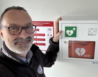 AED dla piotrkowskiego lotniska