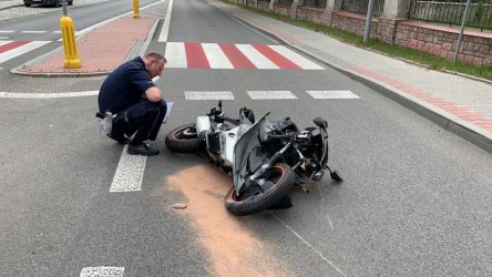 22-letni motocyklista zgin na drodze