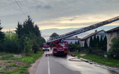 Tragiczny pożar w Kamocinie. Nie żyje jedna osoba