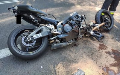 Tragiczny wypadek motocyklisty