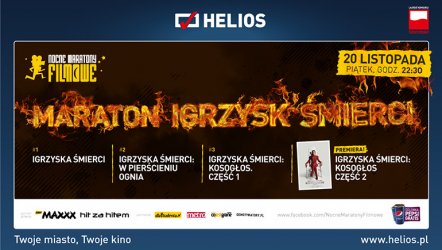 Maraton Igrzysk mierci w kinie Helios - KONKURS!