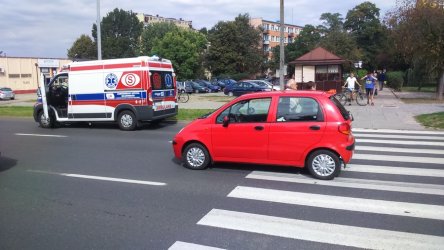 Zdarzenie drogowe w Piotrkowie. 36-latka w szpitalu