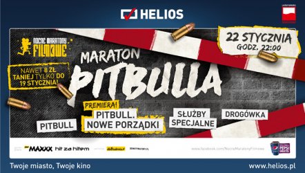 Maraton Pitbulla w kinach Helios
