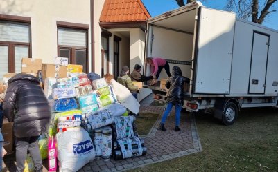 Piotrkowska cerkiew wysłała dary na Ukrainę