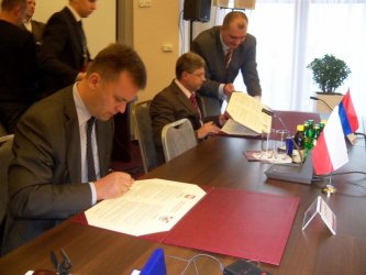 Umowa partnerska z serbsk agubic podpisana