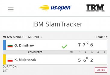 Kamil Majchrzak odpadł w III rundzie US Open
