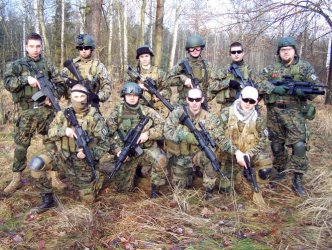 Piotrkw: Grupa airsoftowa Polish Marine Corps
