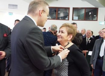 Ewa Juszko-Paubska odznaczona Krzyem Wolnoci i Solidarnoci  [video]
