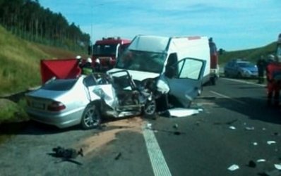 Piotrkowianin zgin w wypadku drogowym na A1