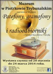 Patefony, gramofony i radioodbiorniki w Muzem 